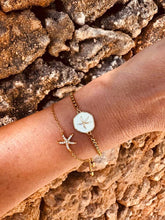 Load image into Gallery viewer, Minimalist summer bracelet with sparkling crystals.