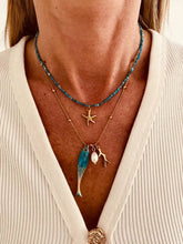 Load image into Gallery viewer, Bernat Jewelry rhinestone necklace photographed in natural light.