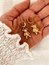 Load image into Gallery viewer, MEDO - Gold Bear Earrings
