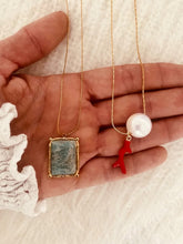 Load image into Gallery viewer, Elegant gold necklace inspired by Mediterranean summers.
