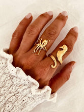 Load image into Gallery viewer, Statement octopus ring inspired by the beauty and power of the ocean
