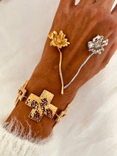 Load image into Gallery viewer, Close-up of KECIA statement bracelet.
