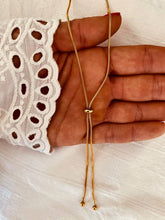 Load image into Gallery viewer, AMELIA - Necklace with Adjustable Ball Chain
