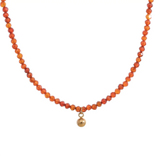 Load image into Gallery viewer, colorful cubic zirconia summer necklace 18k gold plated
