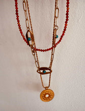 Load image into Gallery viewer, dainty colorful necklace for everyday summer wear
