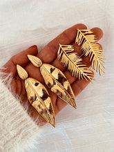 Load image into Gallery viewer, DAVIDA - Long Leaf Dangle Earrings
