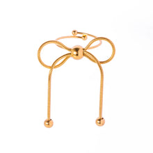 Load image into Gallery viewer, Elegant open ring inspired by ribbon bows and timeless feminine style
