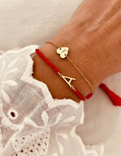 Load image into Gallery viewer, Hadley friendship bracelet with personalised initial charm
