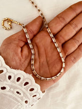 Load image into Gallery viewer, LORA - White Zircon Statement Necklace

