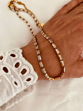 Load image into Gallery viewer, LORA - White Zircon Statement Necklace
