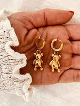 Load image into Gallery viewer, MEDO - Gold Bear Earrings
