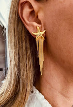 Load image into Gallery viewer, SARAI - Starfish Tassel Dangle Earrings
