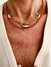 Load image into Gallery viewer, vibrant multicolor necklace for summer outfits
