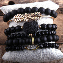 Učitaj sliku u preglednik galerije, RH Fashion Boho Natural Beaded Bracelet Sets &amp; 6pc Stack Bracelet Set For Bohemian Jewelry DropShip
