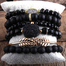 Učitaj sliku u preglednik galerije, RH Fashion Boho Natural Beaded Bracelet Sets &amp; 6pc Stack Bracelet Set For Bohemian Jewelry DropShip
