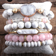 Učitaj sliku u preglednik galerije, RH Fashion Boho Natural Beaded Bracelet Sets &amp; 6pc Stack Bracelet Set For Bohemian Jewelry DropShip

